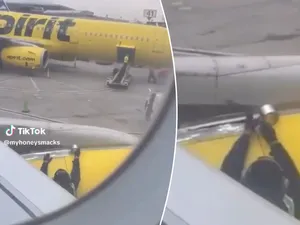 Heboh Penumpang Pergoki Sayap Pesawat Cuma Diselotip