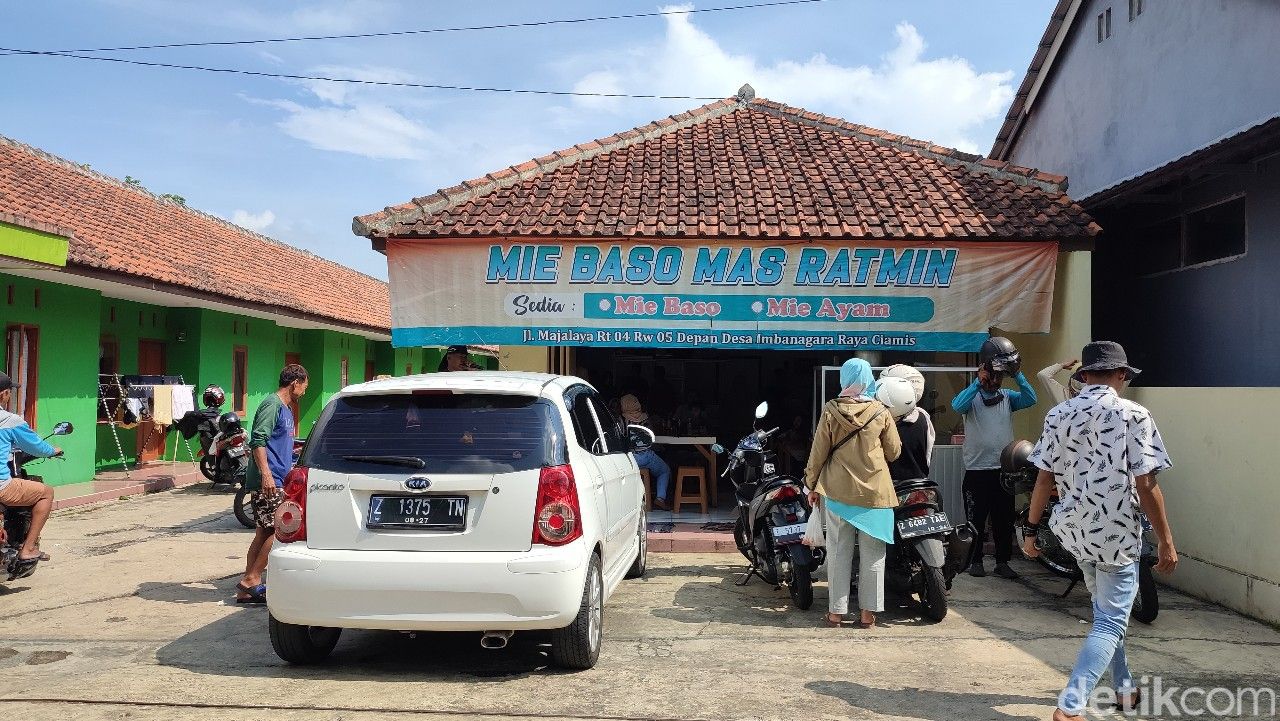 Salah satu tempat makan bakso favorit di Ciamis