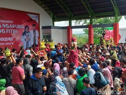 3 Kuintal Ketupat Ludes Diserbu Warga saat Grebeg di Bukit Sidoguro Klaten