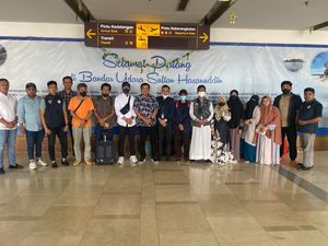 16 WNI Asal Sulsel Dievakuasi dari Sudan, 11 Orang Tiba di Bandara Makassar 16 WNI Asal Sulsel Dievakuasi dari Sudan, 11 Orang Tiba di Bandara Makassar