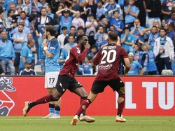 Gol Pemain Salernitana, Boulaye Dia, Bikin Napoli Gigit Jari