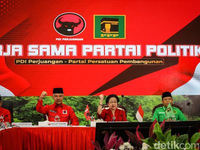 Dukung Ganjar Capres, Elite PPP Sowan ke Megawati di DPP PDIP