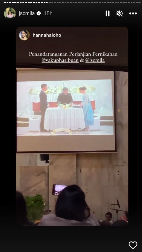Jessica Mila dan Yakup Hasibuan