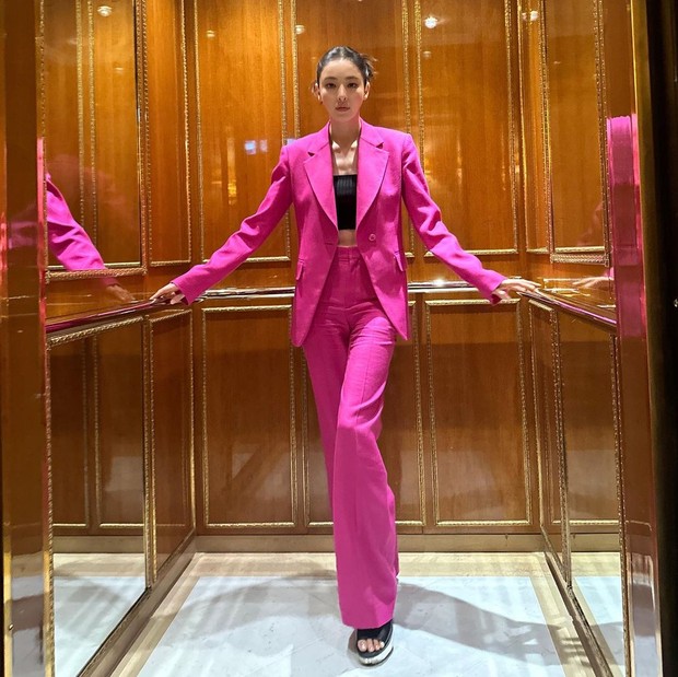 Lee Da Hee memiliki tinggi badan 176 cm/Foto: Instagram/dahee0315