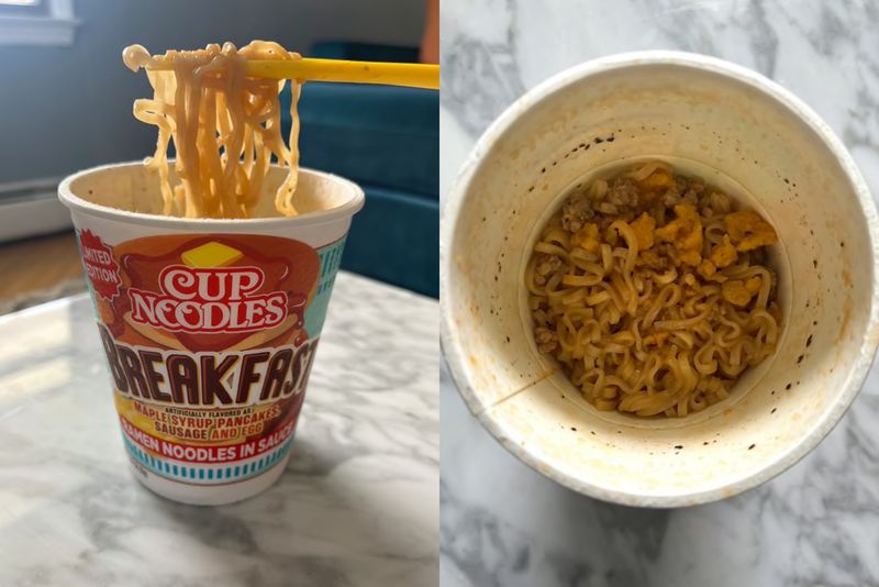 Mie instan 'Cup Noodles' rilis varian pancake yang unik.