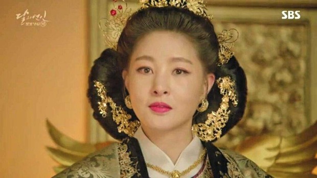 Park Ji Young sebagai Ratu Yoo dalam Scarlet Heart: Moon Lovers Ryeo/Foto: aminoapps.com