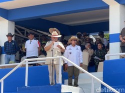 Buka Pacuan Kuda di Tanah Datar, Prabowo Siap Kirim Kuda Unggulan ke Sumbar
