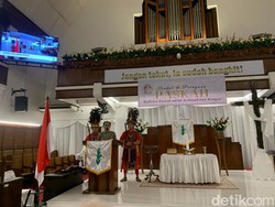 Di Perayaan Paskah, Hasanuddin Wahid Lempar Canda Agar Jemaat Coblos PKB