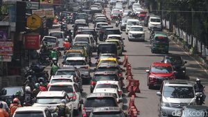 Potret Padatnya Jalan Setiabudi di Minggu Terakhir Libur Lebaran