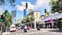 Potret Surabaya Ramai Lagi Usai Sempat Sepi Ditinggal Mudik Warganya