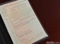 Nggak Cuma Spek Singkat, STNK di Jerman Lebih Lengkap Datanya!
