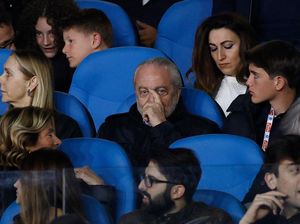 Presiden Napoli Tak Kecewa Timnya Gagal Segel Scudetto Pekan Lalu