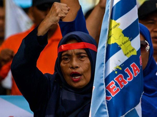 Aksi Hari Buruh di Banda Aceh