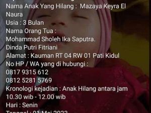 Geger Bayi 3 Bulan di Pati Hilang dari Rumah, Polisi Turun Tangan