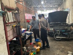 Bengkel Kota Malang Dibobol Maling di Libur Lebaran, Kerugian Puluhan Juta