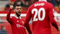 Bruno Fernandes - Manchester United - 402.5km Foto: PA Images via Getty Images/Martin Rickett - PA Images