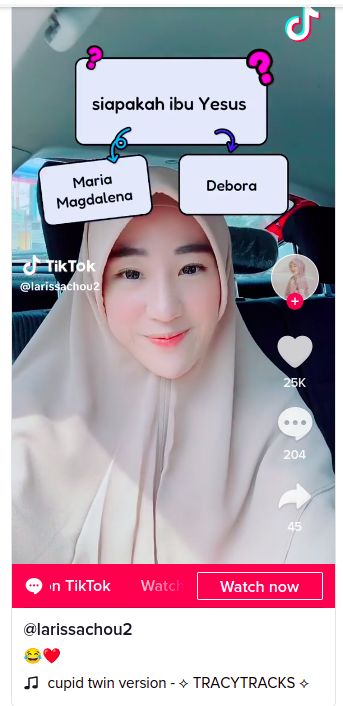 Unggahan Larissa Chou
