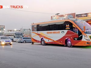 Punya Kepala Lancip Seperti Kereta Cepat, Ini Road Bullet Bus di Pakistan Punya Kepala Lancip Seperti Kereta Cepat, Ini Road Bullet Bus di Pakistan