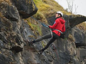 Aksi Gokil Kate Middleton Panjat Tebing Saat Kunjungi Wales