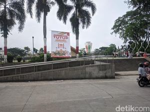Banyak Fasilitas Rusak, Alun-alun Cianjur Ditutup Sementara