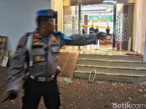 Polisi Jaga Ketat dan Gelar Olah TKP di Kantor MUI Pusat Usai Penembakan