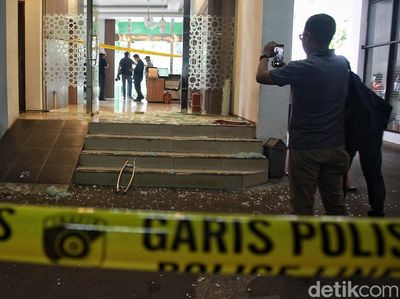 Begini Kondisi TKP Penembakan Kantor MUI Pusat
