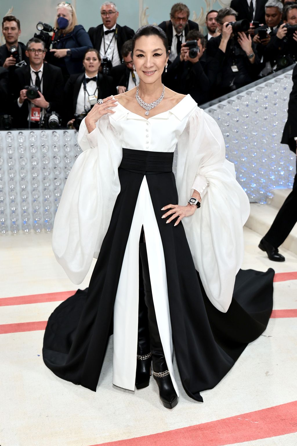 NEW YORK, NEW YORK - MAY 01: Michelle Yeoh attends The 2023 Met Gala Celebrating 