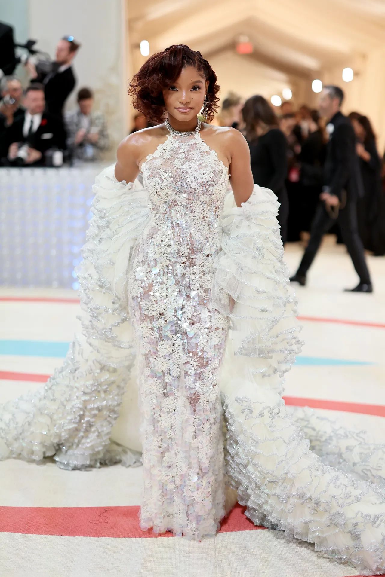 Halle Bailey in the 2023 Met Gala