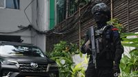 Situasi Terkini Kantor MUI, Digaris Polisi-Siaga Kendaraan Taktis dan Polisi