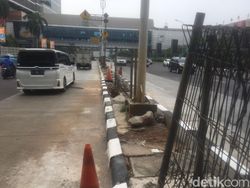 Pengerjaan Got Tengah Jalan di Pondok Indah Ini Sudah Selesai