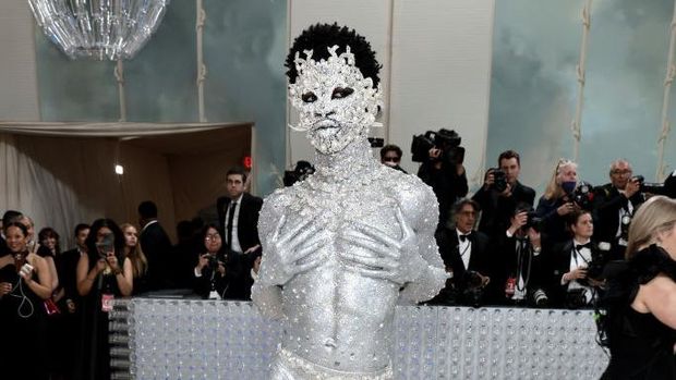 Lil Nas X di Met Gala 2023.