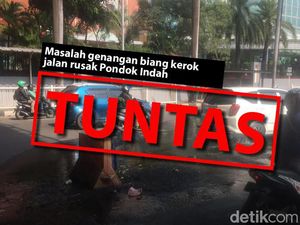 Before-After Perbaikan Sumber Genangan Biang Kerok Jalan Rusak Pondok Indah Before-After Perbaikan Sumber Genangan Biang Kerok Jalan Rusak Pondok Indah