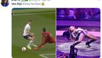 Virgil Van Dijk Habis Jatuh Terbitlah Meme