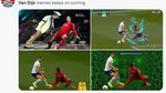 Virgil Van Dijk Habis Jatuh Terbitlah Meme