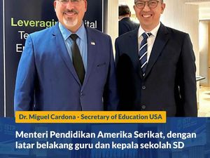 Menteri Pendidikan AS Dulunya Guru SD, Sudah Jadi Kepsek Sebelum Usia 30