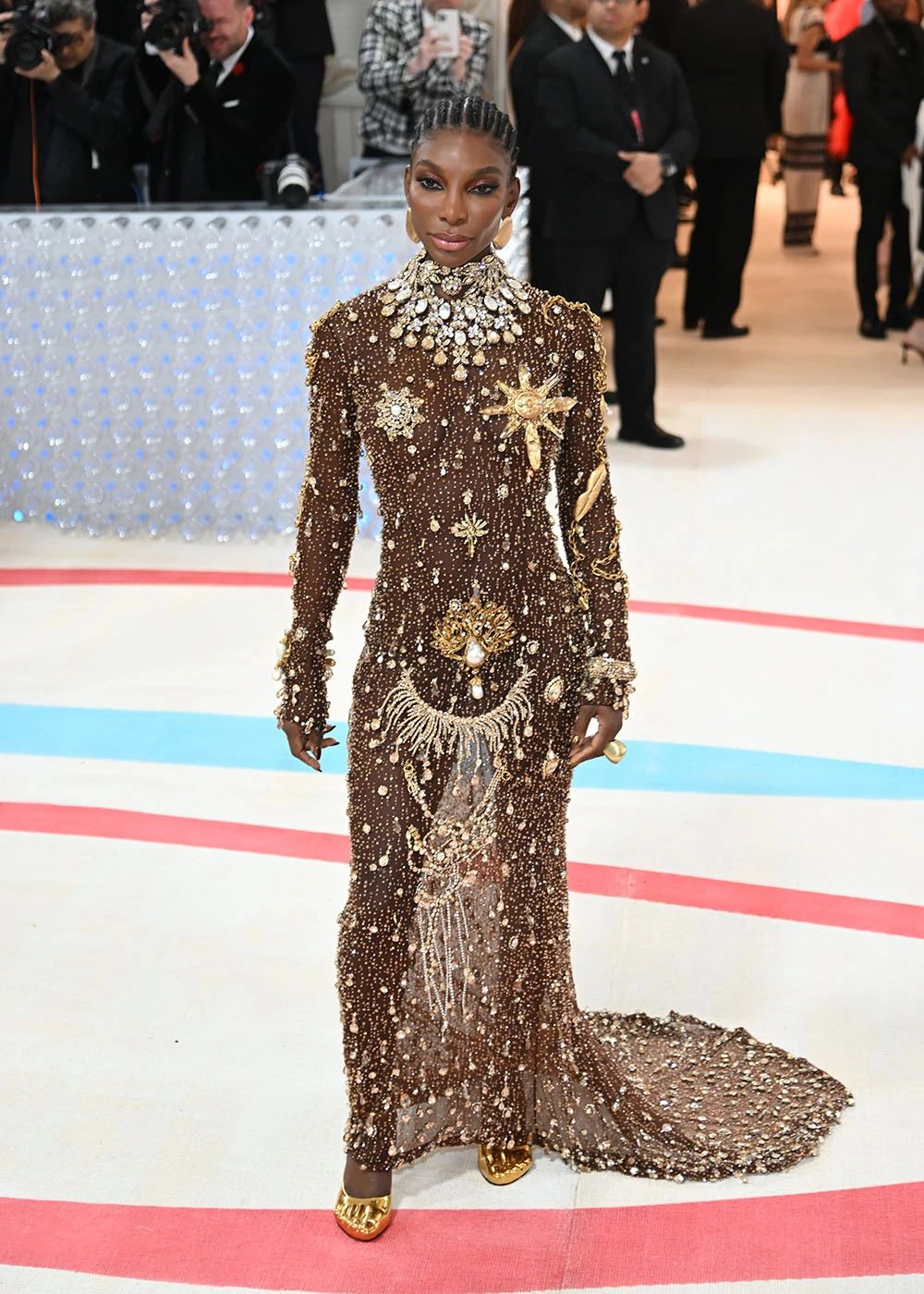 Michaela Coel in the 2023 Met Gala