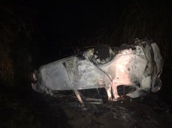 Calya Tabrak Pohon Lalu Terbakar di Malang, Sopir Tewas Terpanggang