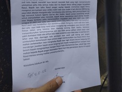 Isi Surat Penembak Kantor MUI Pusat yang Ngaku Nabi