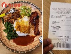 Zonk! Netizen Ini Kecewa Beli Nasi Padang Rp 143 Ribu di Bandara