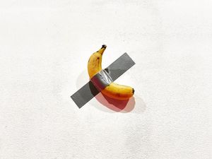 Nekat! Mahasiswa Ini Makan Pisang Viral yang Dilakban Seharga Rp 1.6 M Nekat! Mahasiswa Ini Makan Pisang Viral yang Dilakban Seharga Rp 1.6 M