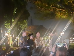 Giliran Prabowo, Zulhas dan Mardiono Jalan Bareng Usai Bertemu Jokowi