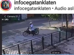 Usai Beli Bubur, Pria di Belangwetan Klaten Gondol Motor Penjualnya