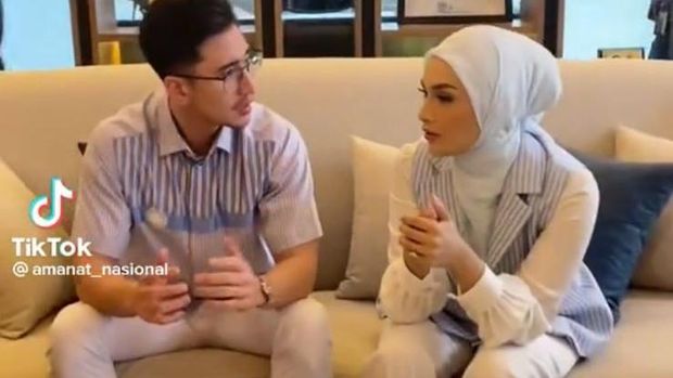 Verrell Bramasta dan Putri Zulhas Verrell Bramasta dan Putri Zulhas