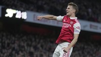 Martin Odegaard (24 tahun) yang merupakan gelandang serang sudah koleksi 14 gol (AP)