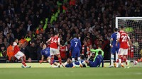 Dilansir dari Squawka, Arsenal punya empat pemain yang sudah kemas 10 gol atau lebih di Liga Inggris. Itu jadi bukti tajamnya peluru Meriam London! (Getty Images)