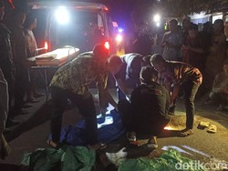 Motor Oleng Usai Seruduk Pemulung, Sejoli Tewas Tertabrak Mobil Panther