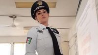Potret Polwan Seksi yang Jadi Viral di TikTok, Bikin Netizen Minta Diborgol