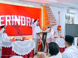 Halalbihalal Gerindra Jatim, Gus Sadad: Semua Kader Solid Prabowo Capres