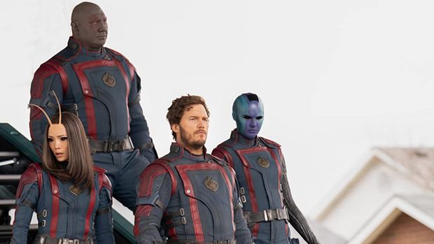 Cuplikan adegan di film Guardian of the Galaxy Vol. 3