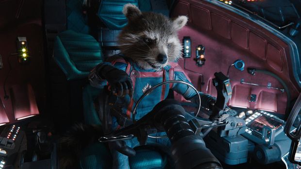 GUARDIANS OF THE GALAXY VOL. 3 Rocket (voiced by Bradley Cooper) in Marvel Studios' Guardians of the Galaxy Vol. 3. Photo courtesy of Marvel Studios. © 2023 MARVEL.